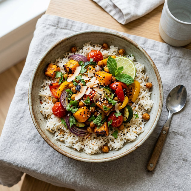 Soulful Coconut Rice